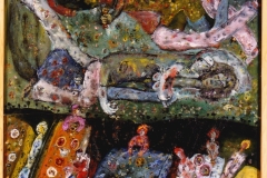 10) Biesiada, 100 x 80 cm, 1969