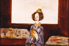 50) Der Clown, 67 x 46 cm, 1985