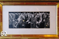 62) Der rote Mond von Monte Cassino, 11 x 27 cm, 1980, unverkäuflich