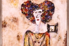 66) Ohne Titel, 91 x 50 cm, 1974, unverkäuflich