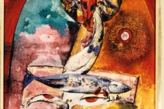 7) Ohne Titel, 89 x 57 cm