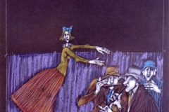 71) Musik zum Tanz, 50 x 34 cm, 1974