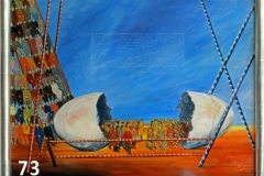 73) Ohne Titel, 79 x 99 cm, 1998, unverkäuflich