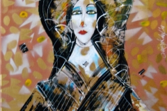 77) Ohne Titel, 50 x 40 cm, 2008, unverkäuflich