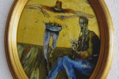 82) Torso mit Hut, 23 x 17 cm, 1990, unverkäuflich