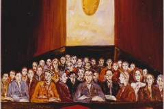 84) Konfrontation, 20 x 20 cm, 1984