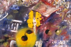 88) Ohne Titel, 121 x 104 cm, 1976