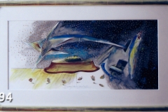 94) Ohne Titel, 36 x 79 cm, 1997